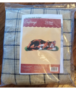 Craftways Cat Nap Draft Dodger Hook a Rug Kit finished Size 36x12 - £28.91 GBP