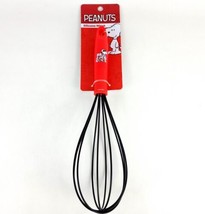 Peanuts Snoopy Large Silicone Whisk 11.75&quot;  (Be Joe Cool) New  Red Grey - £7.81 GBP
