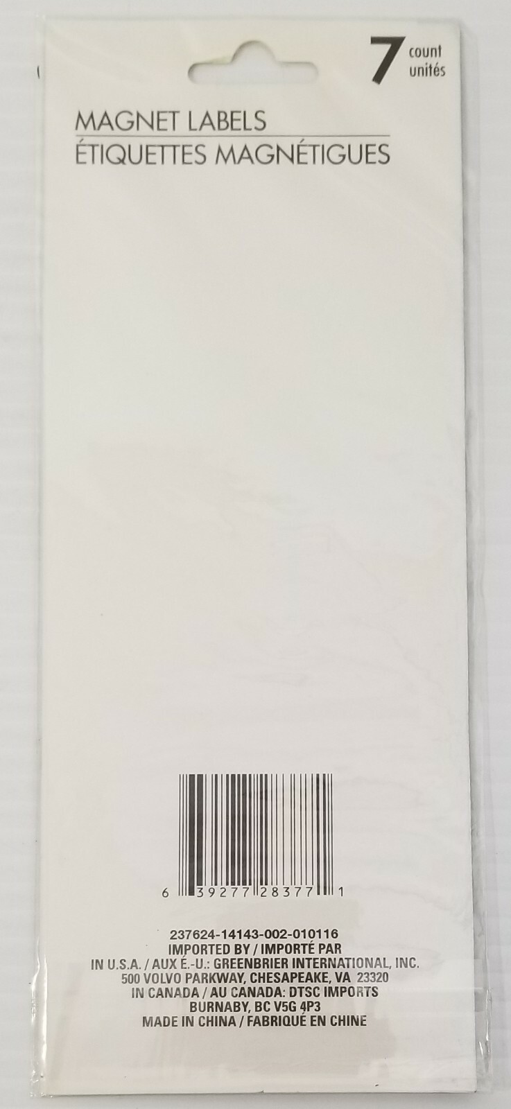 Jot Pack of 7 Magnet Labels Reminder Tags Chores Tasks Item image 4
