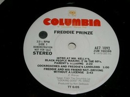 Freddie Prinze Looking Good 7 Inch 33 1/3 Record Vinyl Columbia Label Promo - £15.01 GBP