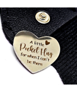 Pocket Hug Keyring Heart Love Hug Keychain Pocket Pouch Token Loving Ges... - $4.43
