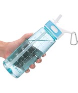 Sports Water Bottle with Straw 800ML Bike Water Bottles Reusable Water J... - £25.69 GBP