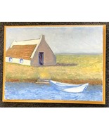 Oil Painting Original Provence France Camargue House 12x16 Signed David ... - $127.00 CAD