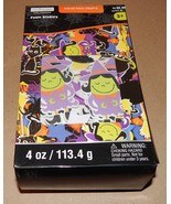 Halloween Foam Stickers Creatology 4oz Value Pack 2&quot; x 1 1/2&quot; Glitter/Wi... - £5.89 GBP