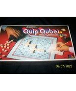 1981 Selchow &amp; Righter Scrabble Brand Quip Qubes Board Game MIBFS NOS - $752.67 MXN