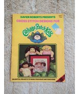 Cross Stitch Designs Cabbage Patch Kids Xavier Roberts Pattern Book 7677... - $12.34