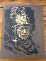 Vintage Mid Century Rembrandt Man In Golden Helmet Paint by Numbers Art Painting - £39.90 GBP
