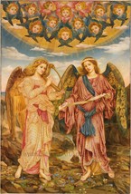 Gloria in Excelsis – by Evelyn De Morgan – Catholic Art Print – Archival – Catho - £10.05 GBP+