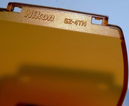 Nikon SZ-4TN Amber warming color Filter for SB5000 Flash Original OEM - $23.51