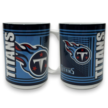 2pk NFL Tennessee Titans Official Merch 15oz Hero Style Ceramic Coffee Cup Mug - £29.49 GBP