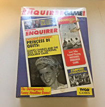 vintage 1991  board game national enquirer game featuring 250 photos pic... - $19.80