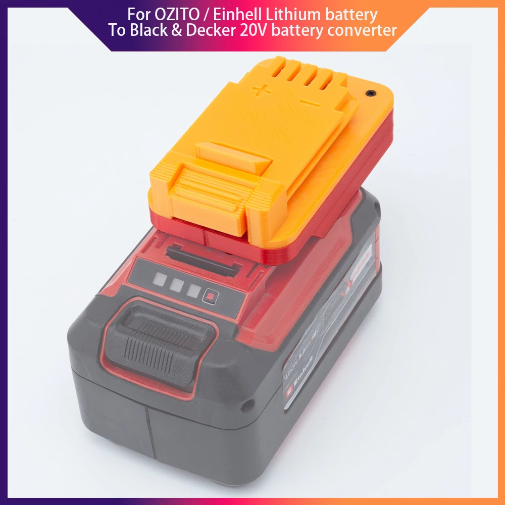 For OZITO/Einhell18V To BLACK+DECKER20V lithium-ion battery converter-power tool - £69.39 GBP