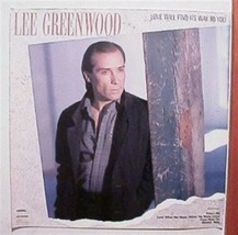Lee Greenwood Promo Poster Love will find a w - €7,75 EUR