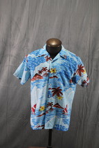 Vintage Hawaiian Shirt - Wind Surfer Graphic by Joseph Laurin - Men&#39;s Me... - $666.27 MXN