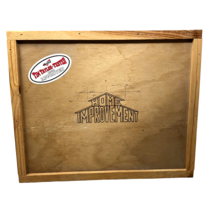 Home Improvement Binford Tools Tim Taylor Approved Box Crate Prop Wood Wooden - £174.24 GBP