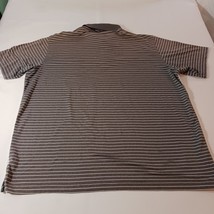 Walter Hagen Men's White & Gray Stripes Polo Shirt Short Sleeve Size 2XL image 13