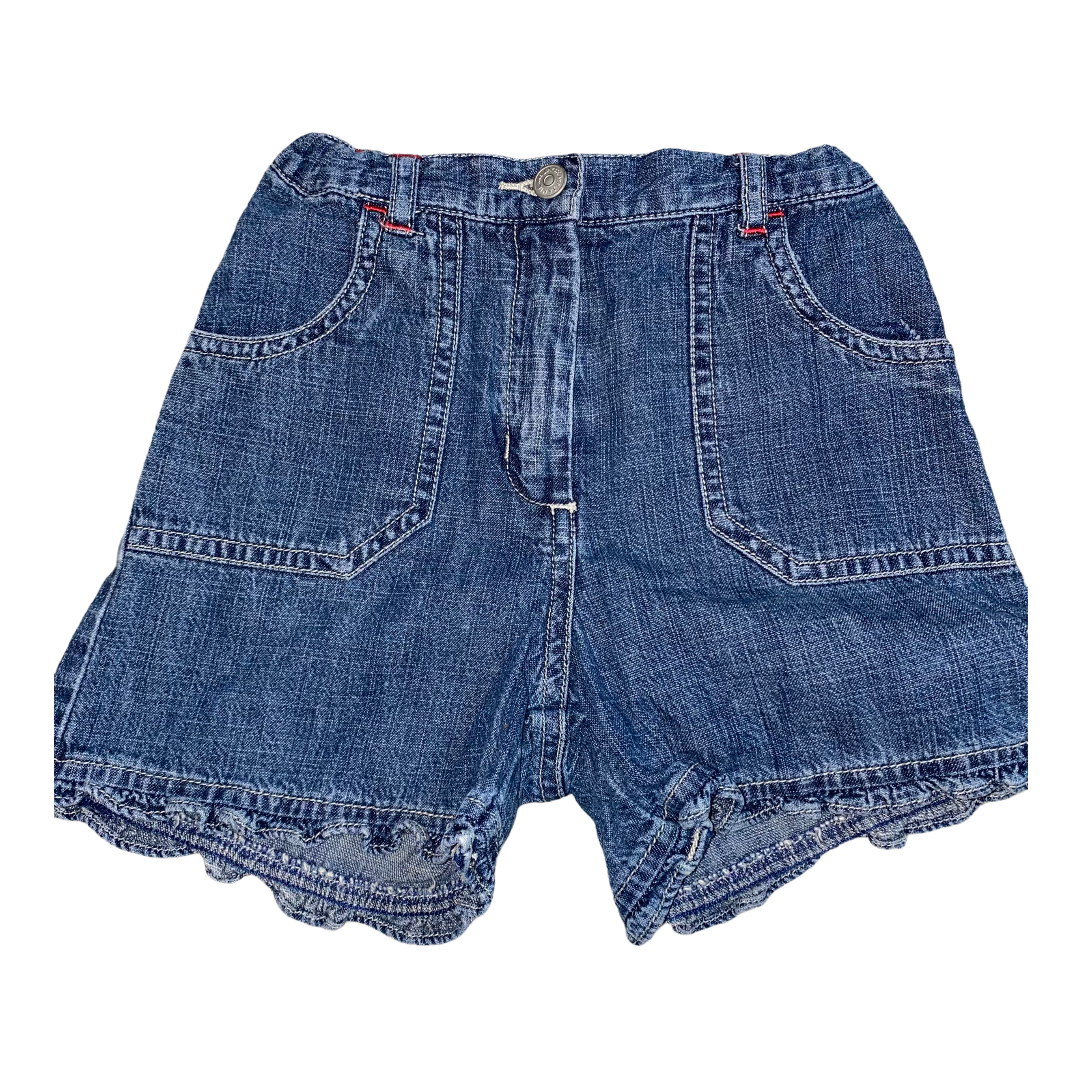 Janie and Jack Strawberry Fields 5T Denim Shorts - $9.60