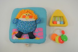Fisher-Price Toy Lot of 3 Rattle Gus Walrus Humpty Dumpty Pillow 1977 #446 - £19.44 GBP
