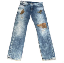 Denim &amp; Supply Ralph Lauren Distressed Beaded Boho Skinny Jeans Women Si... - £64.09 GBP