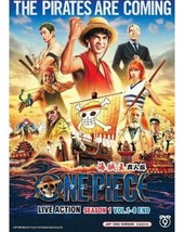 One Piece Live Action Season 1 Vol.1-8 End English Dub All Region Ship From Usa - £12.78 GBP