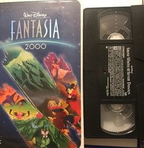 Disney&#39;s Fantasia (VHS, 2000)  And Snow White And The seven dwarfs VHS - £6.45 GBP