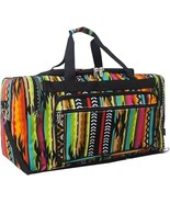 NGIL Canvas 23  inch Duffle Bag (Desert Serape-Black) - $29.99