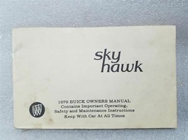 BUICK SKYHAWK   1979 Owners Manual 14765 - £10.89 GBP