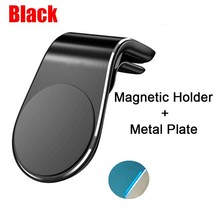 Magnetic L-Type Universal Phone Holder in Car Phone Stand Clip for Mount Car Mag - £5.83 GBP