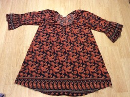 tunic women tops blouses Altard State Size M 100% Rayonirayonne Stye W16- 804 Re - £11.20 GBP