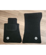 HAND-MADE MERCEDES-BENZ BLACK 2-FLOOR MATS R129 R107 SL-CLASS RACING - $195.95+