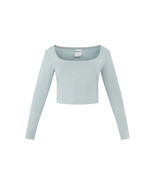 No Boundaries Double Layer Top Long Sleeves Juniors Ocean Breeze Size XS... - €11,20 EUR