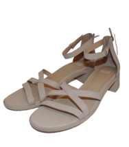 EILEEN FISHER Noni Leather Criss-Cross Front Ankle Strap Shoes sz 8.5 New $165 - £27.34 GBP