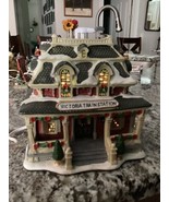 Lemax Christmas Village Victoria Train Station Lighted House 2007 Tested... - £42.83 GBP