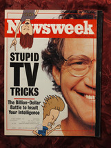 NEWSWEEK October 11 1993 Stupid TV Tricks Programming India Earthquake - £6.83 GBP