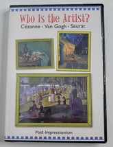 Who is the Artist? DVD Post-Impressionism Cezanne Van Gogh Seurat Paintings Art - £7.82 GBP