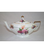 Victoria Czechoslovakia 2592 Maytime 3 cup Floral Teapot - $79.99