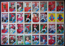 1988 Topps St. Louis Cardinals Team Set of 32 Baseball Cards - £7.84 GBP