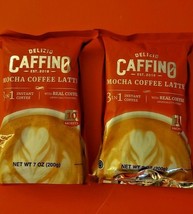 3 Pack Delizio Caffino Mocca Coffee Latte 3 In 1 Instant Coffee With Milk - £35.61 GBP