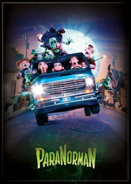 ParaNorman Animated Movie Norman in Car With Monsters Refrigerator Magne... - $3.99