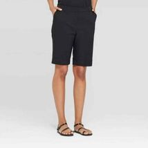 NWT Prologue High Waisted Black Pleated Shorts Women's Size 6 - $19.80