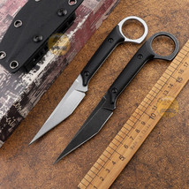 Needle Point Knife Hunting Tactical Combat Survival High Carbon Steel G1... - £37.77 GBP
