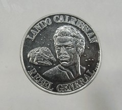 1984 Star Wars Potf Lando Calrissian Rebel General Original Authentic Coin - £31.38 GBP