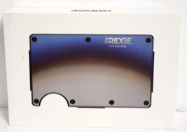 The Ridge Wallet - Titanium Cash Strap - Burnt - £59.54 GBP