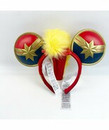NWT Disney Marvel&#39;s Captain Marvel Ear Headband Mohawk Mickey Ears - $24.99