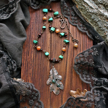 The necklace &quot;The oak&#39;s gift&quot; - £18.22 GBP