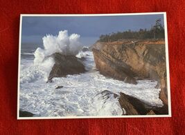 Oregon Postcard Wave Crash at Shore Acres #14537 New Unposted - $3.99