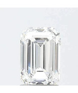 Lab Grown 4.05 Ct EMERALD Cut G Color VS1 Clarity IGI Certified CVD Diamond - $825.00