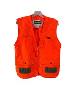 Gamehide Blaze Orange Hunting Vest XL – Early 2000s Outdoor Safety &amp; Fie... - $31.54 CAD