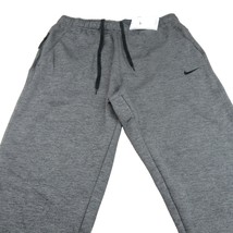 Nike Therma Fit Fitness Gym Pants Mens Size Large Grey Tapered NEW DQ540... - $49.95