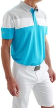 Abacus Sportswear Us berrow men’s golf polos in Breeze - $39.00